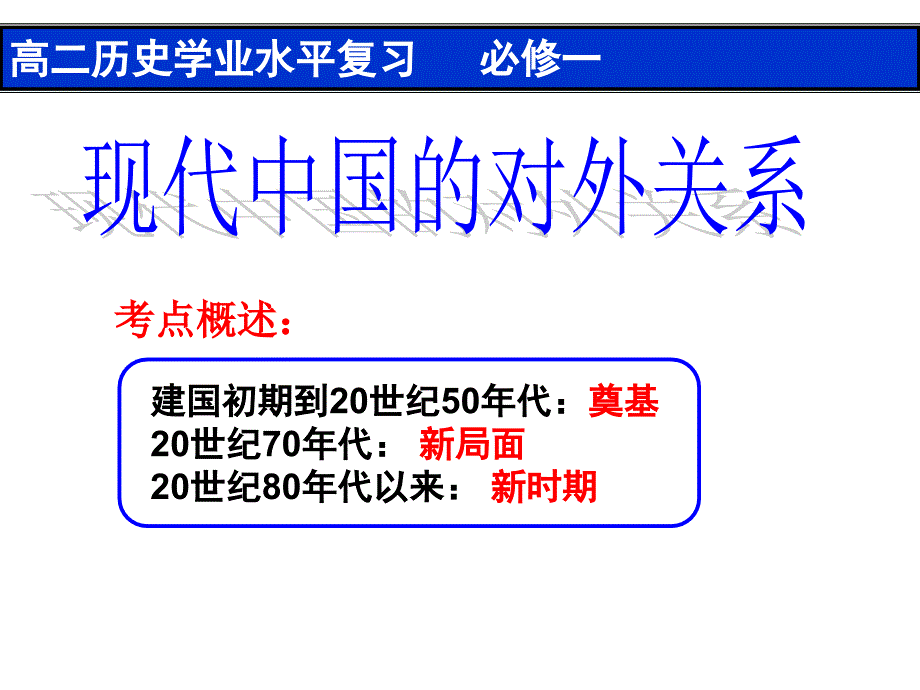 高二历史学业水平复习必修一课件培训讲学_第3页