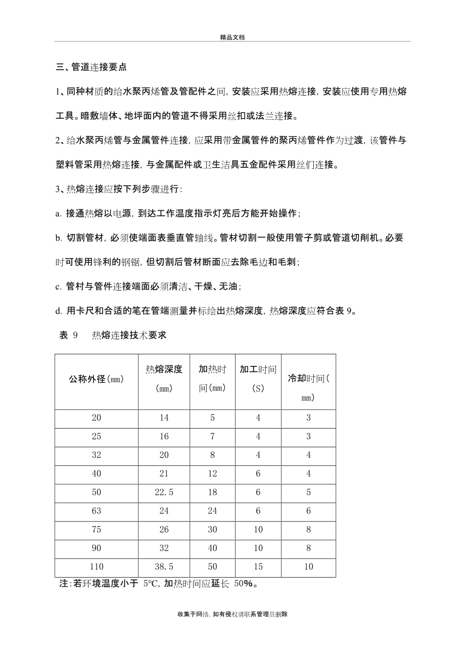 PP-R管施工方案讲课稿_第4页