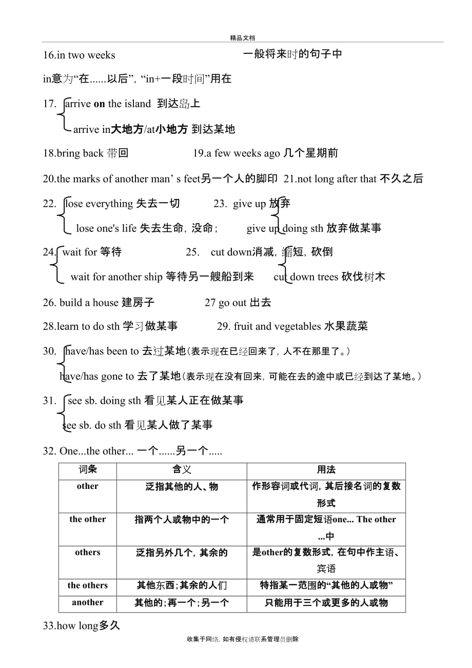 Unit-8--Have-you-read-Treasure-Island-yet---知识点整理学习资料_第4页