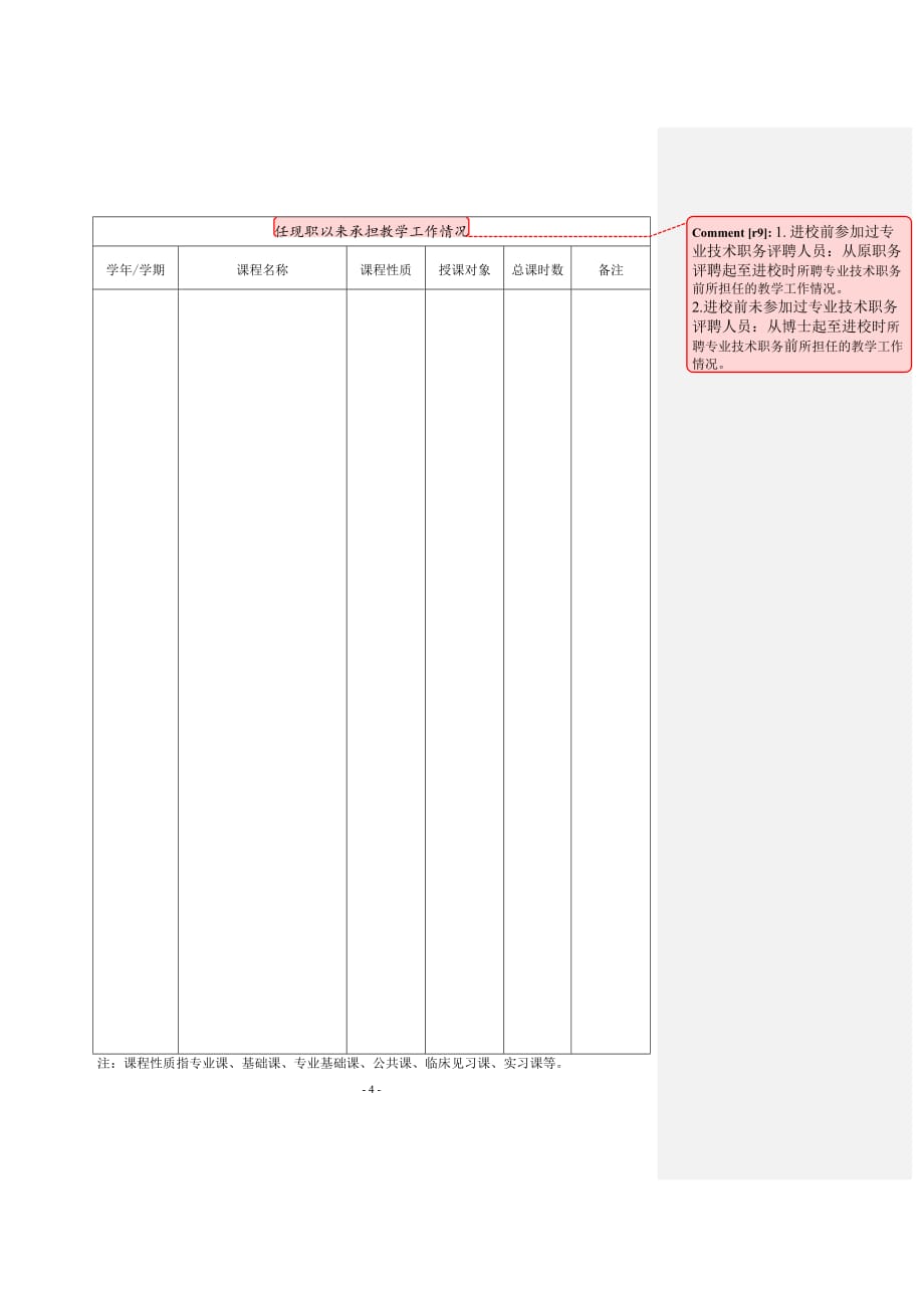 教师任职资格评审表_第4页