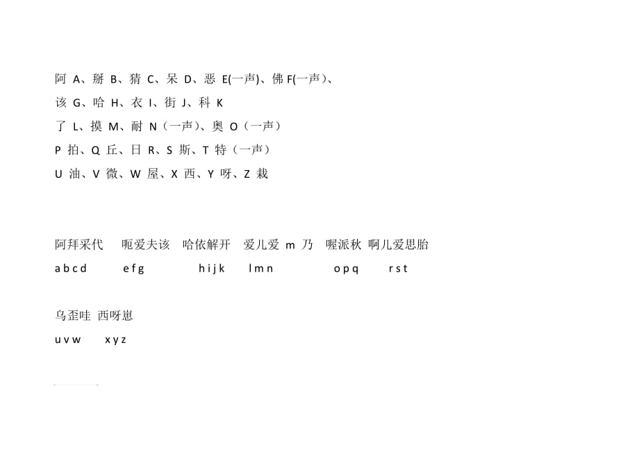 汉语拼音音序表读法.doc_第2页
