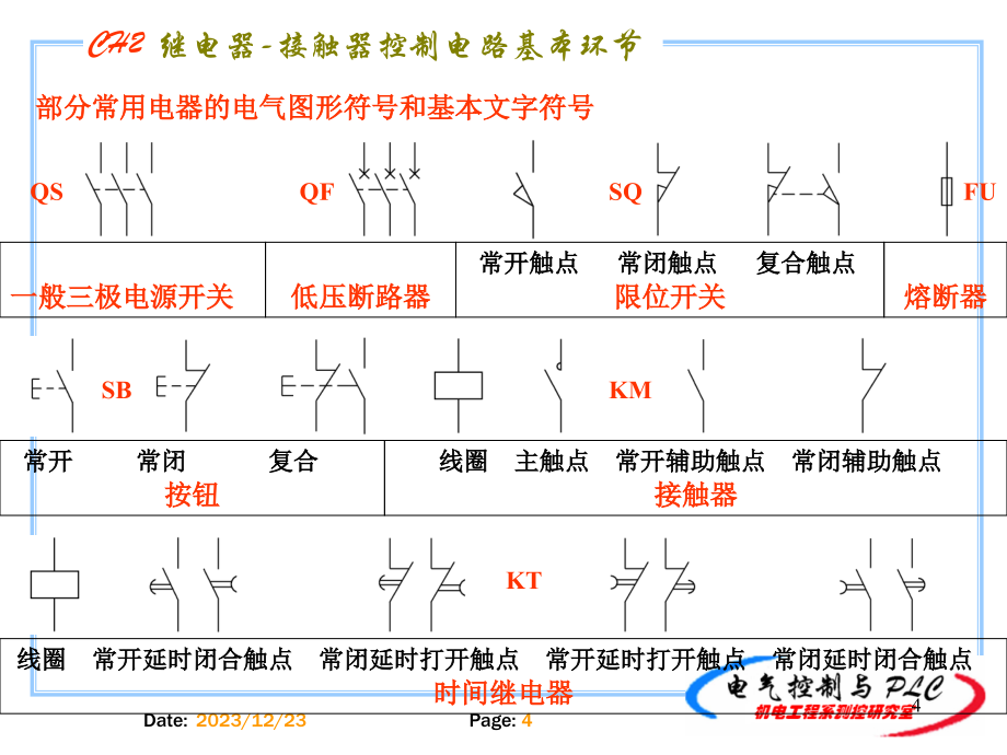 第二章 继电器-接触器控制电路基本环节讲解材料_第4页