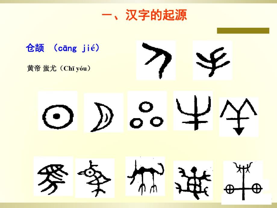 中国汉字的起源、演变及分类教案资料_第3页