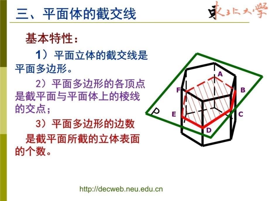 第四部分立体截切及相贯线的投影演示教学_第5页