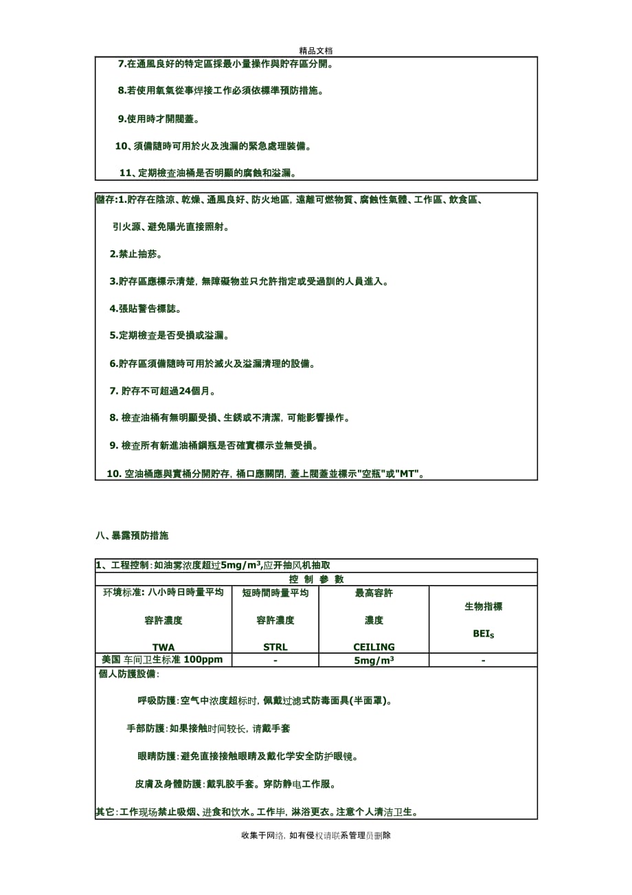 MSDS-机油教学文稿_第4页