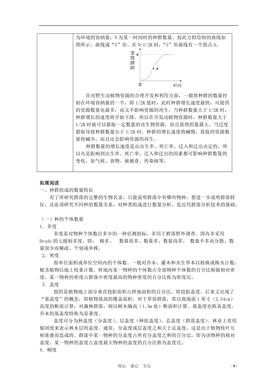 高中生物《 生物群落的基本单位——种群》学案2 苏教版必修3.doc_第4页