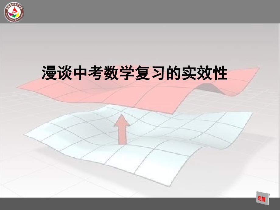 漫谈中考数学复习的实效知识讲解_第1页