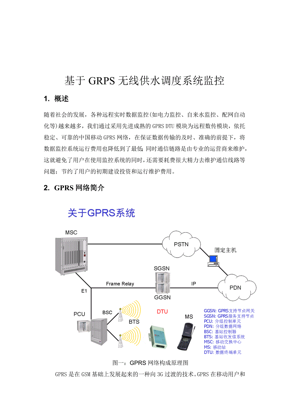 供水GPRS调度监控系统方案_第2页