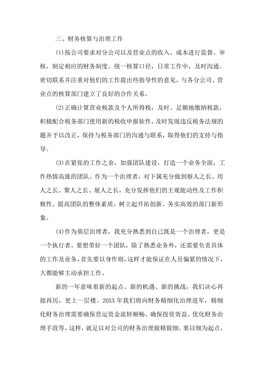 公司财务试用期工作总结及计划_第3页