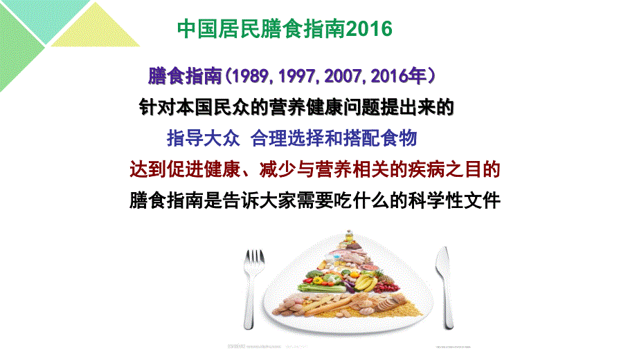 中国居民膳食指南讲课稿_第2页