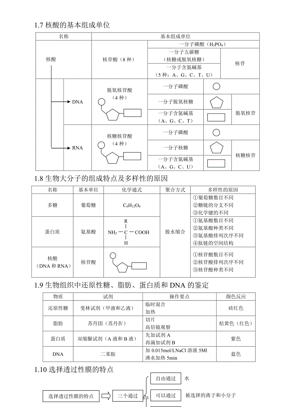 高中生物知识点总结(全).pdf_第3页