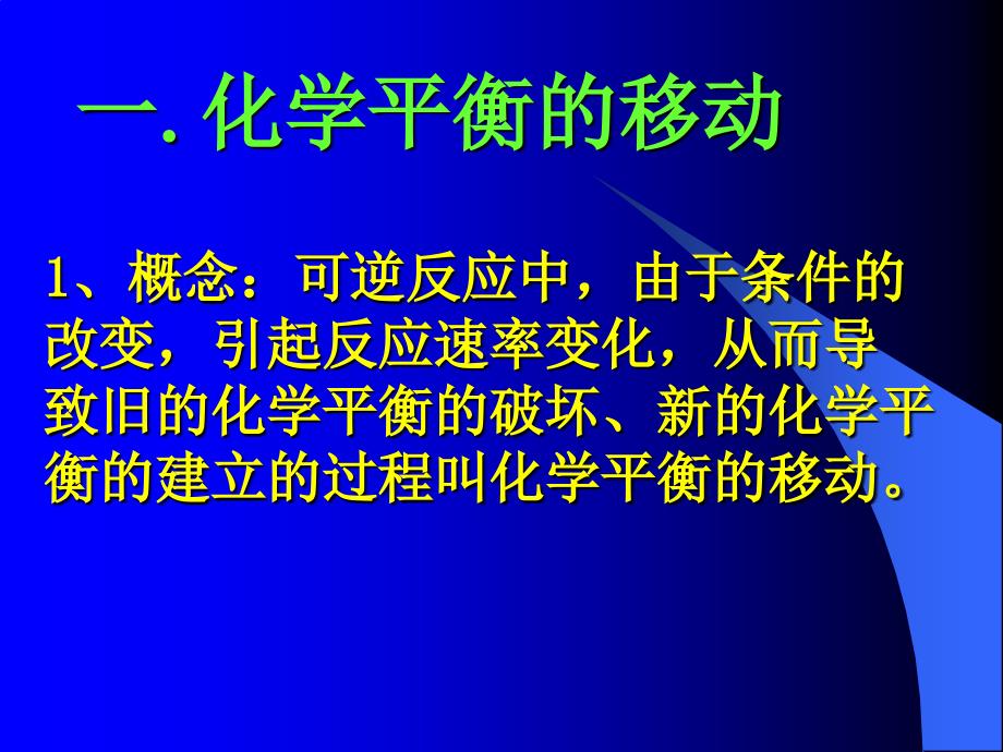 三节影响化学平衡条件上章节用培训讲学_第2页