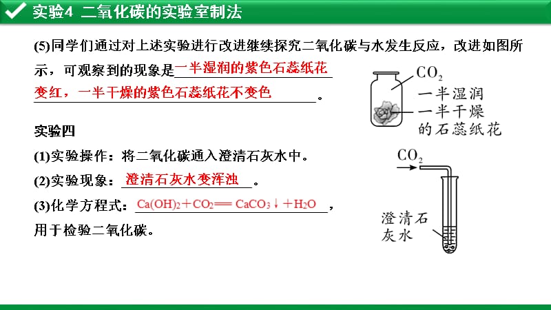 初中化学二氧化碳的性质实验 课件_第4页