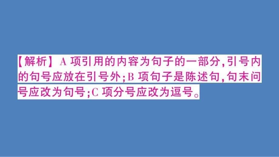初中语文标点、病句及语法知识 课件_第5页