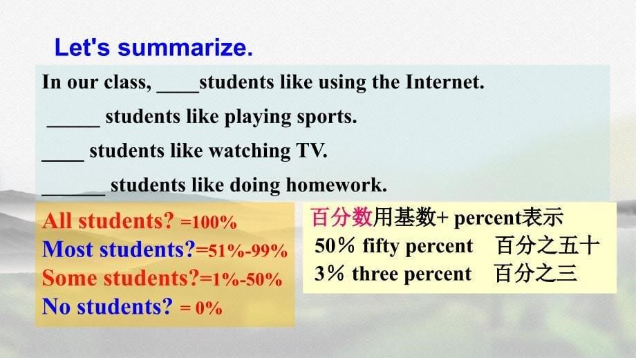 新目标人教版八年级英语上册《Unit 2 Section B 2a-2e》精品课件_第5页