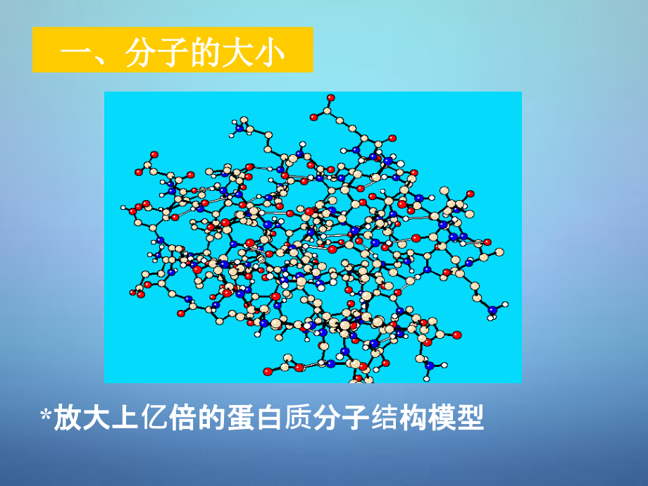 湖南省高中物理 第七章 第一节 物体是由大量分子组成的课件 新人教版选修_第3页