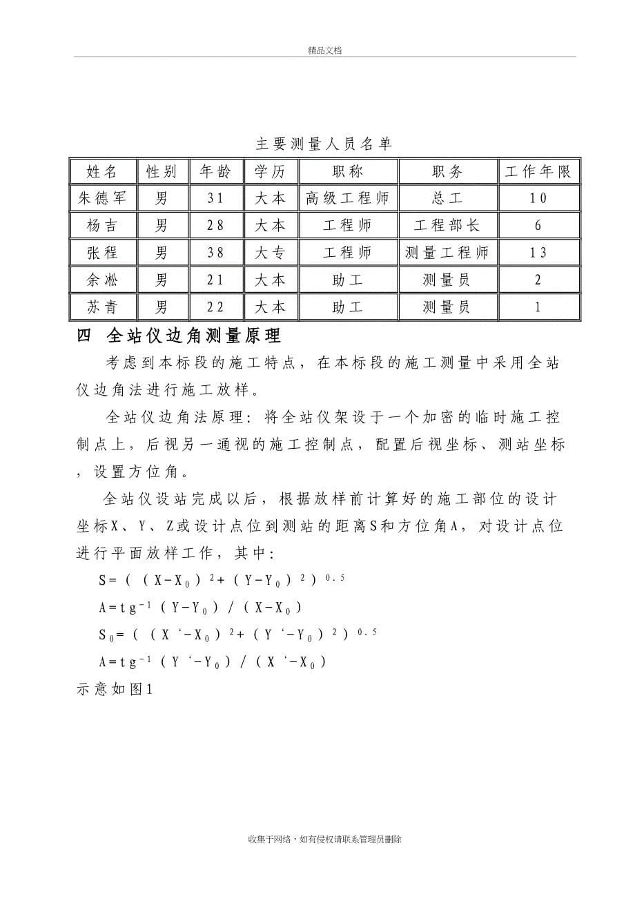 上海A15高速公路14标段施工测量方案说课材料_第5页