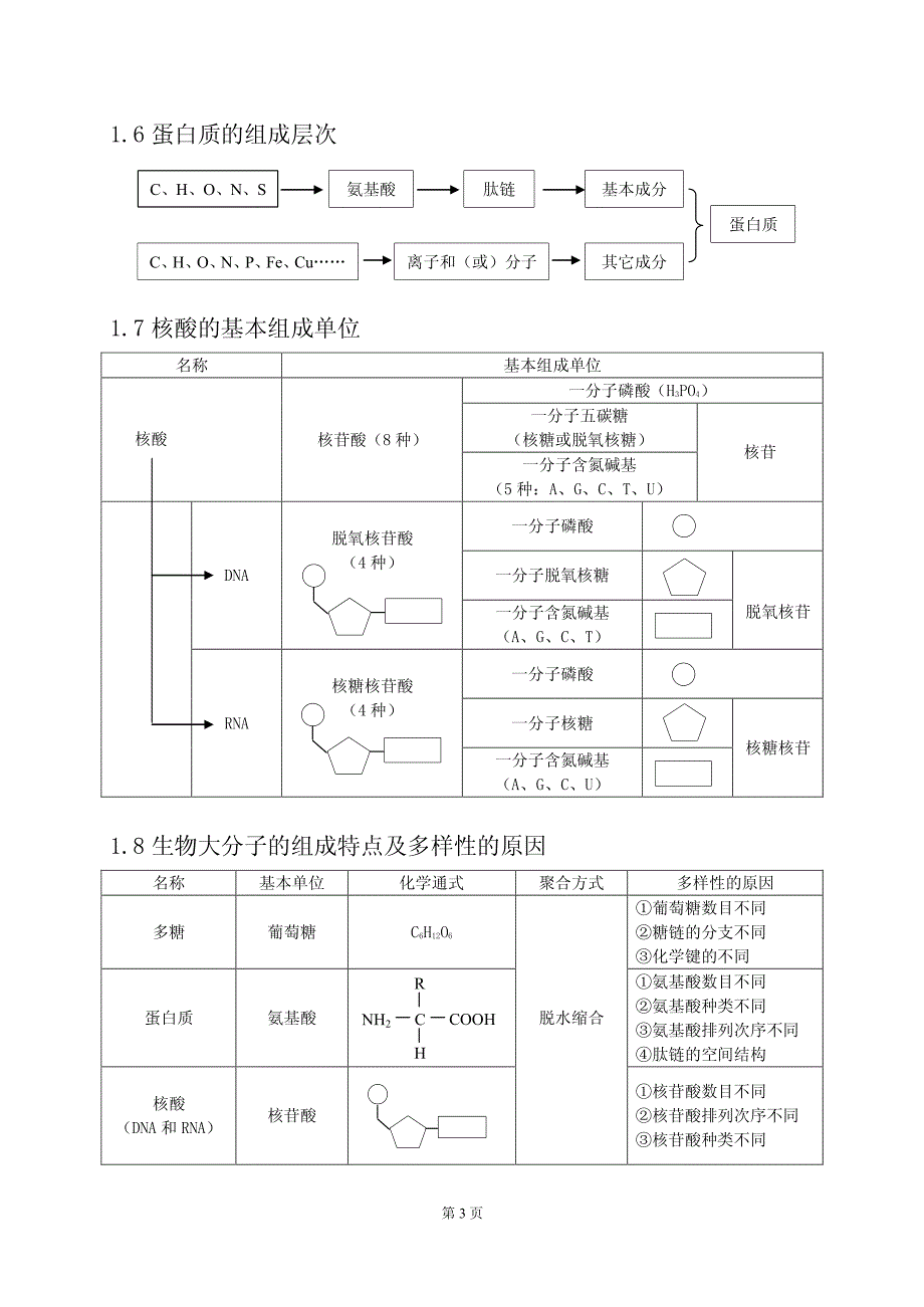 高中生物知识点总结(史上最全).pdf_第3页