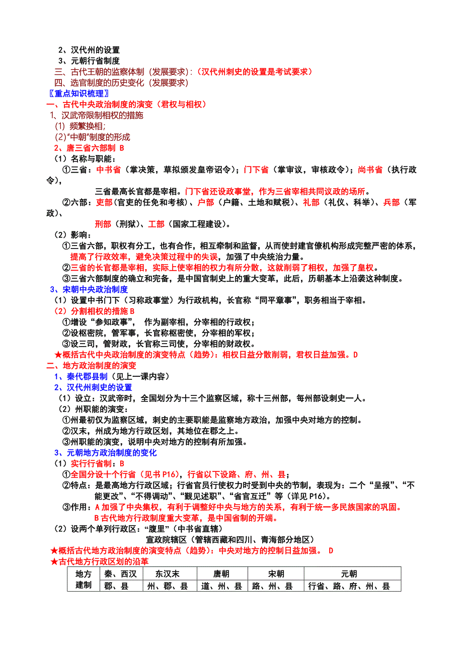 高中历史必修一知识点整理(学考版).doc_第3页