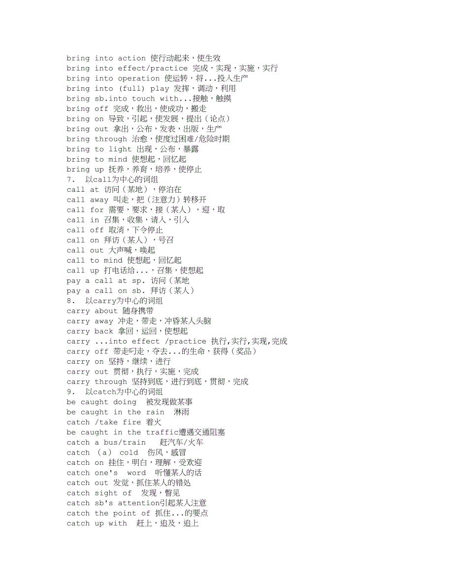 高中常用动词词组.doc_第2页