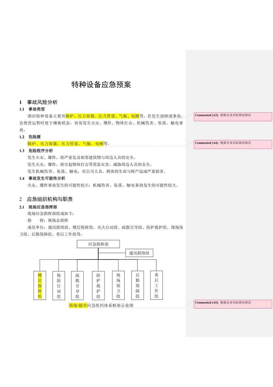 特种设备应急预案(专项).doc_第3页