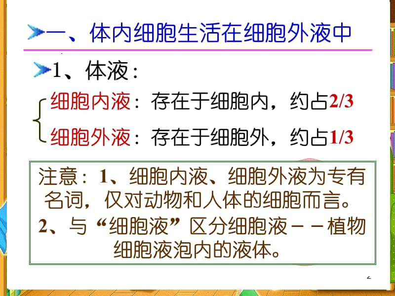 一轮复习细胞生活的环境(最全最新)ppt课件讲解学习_第2页