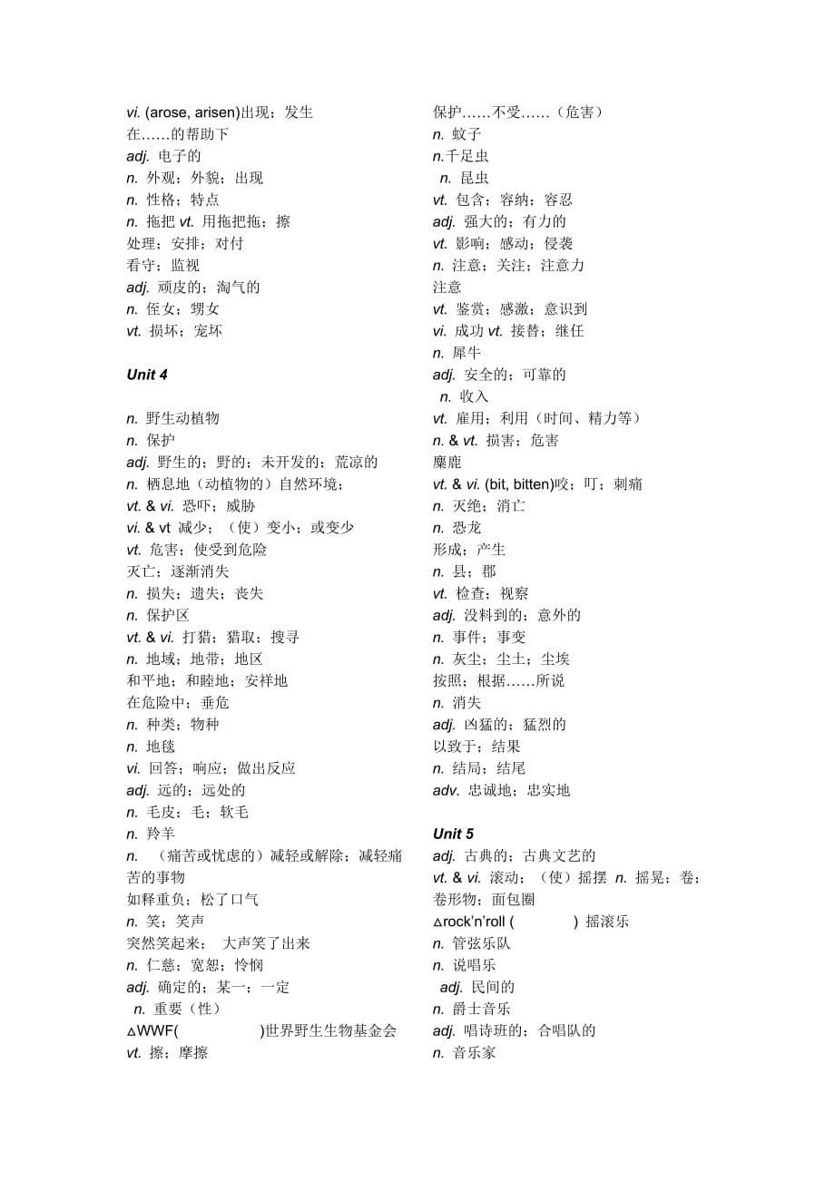 人教版高中英语必修二单词表.doc_第3页