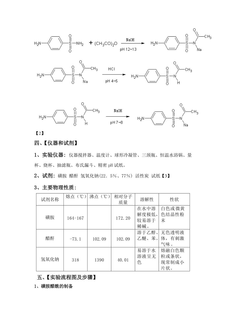 磺胺醋酰钠的制备.doc_第2页