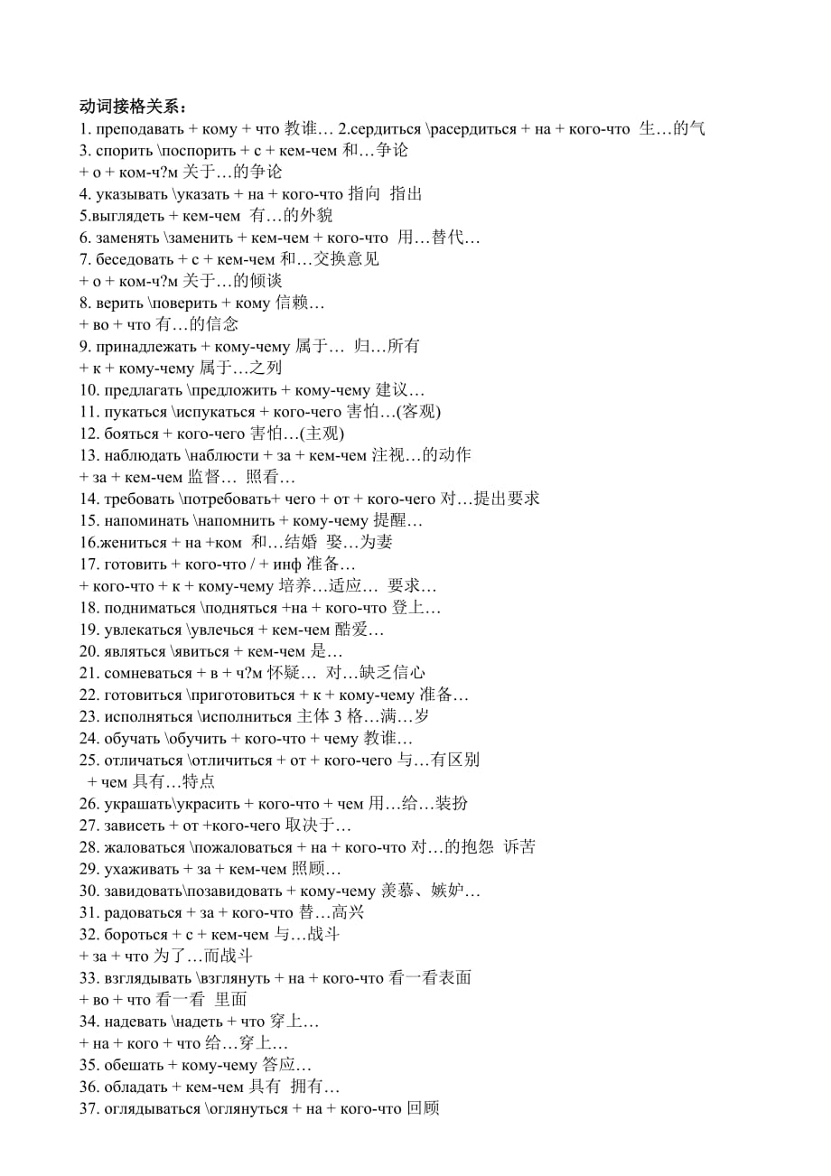 俄语高考词汇分类解析.doc_第3页