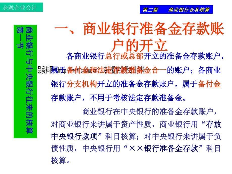 {金融保险管理}金融机构往来的核算实务_第5页