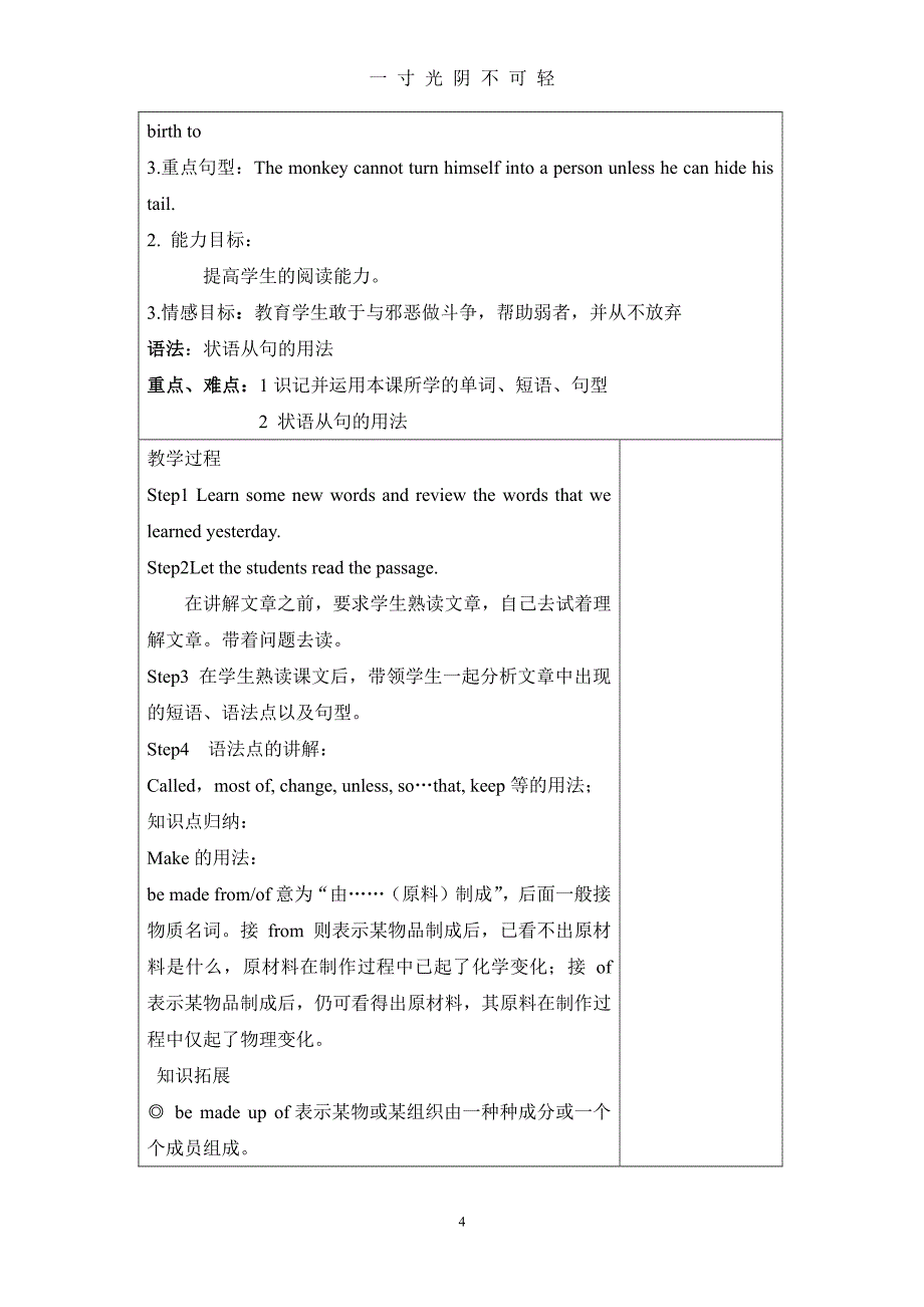 人教版八年级英语下册6教案（2020年8月整理）.pdf_第4页