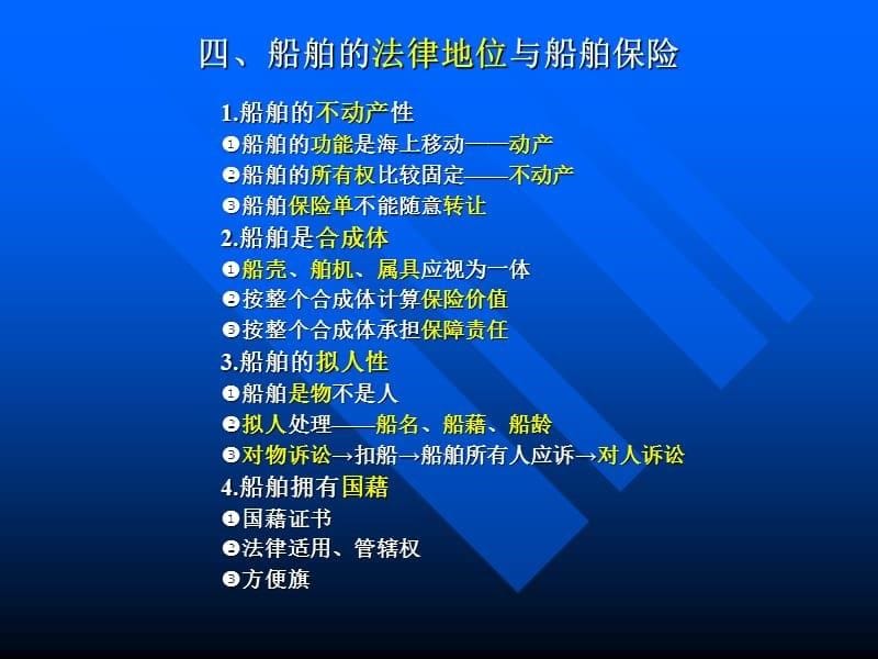 {金融保险管理}海商法第六章船舶保险条款必考)_第5页