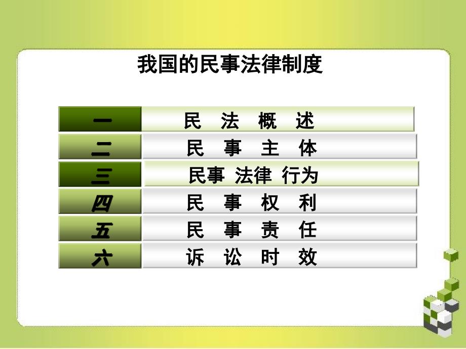 (2020年){合同法律法规}我国民事法律制度_第1页