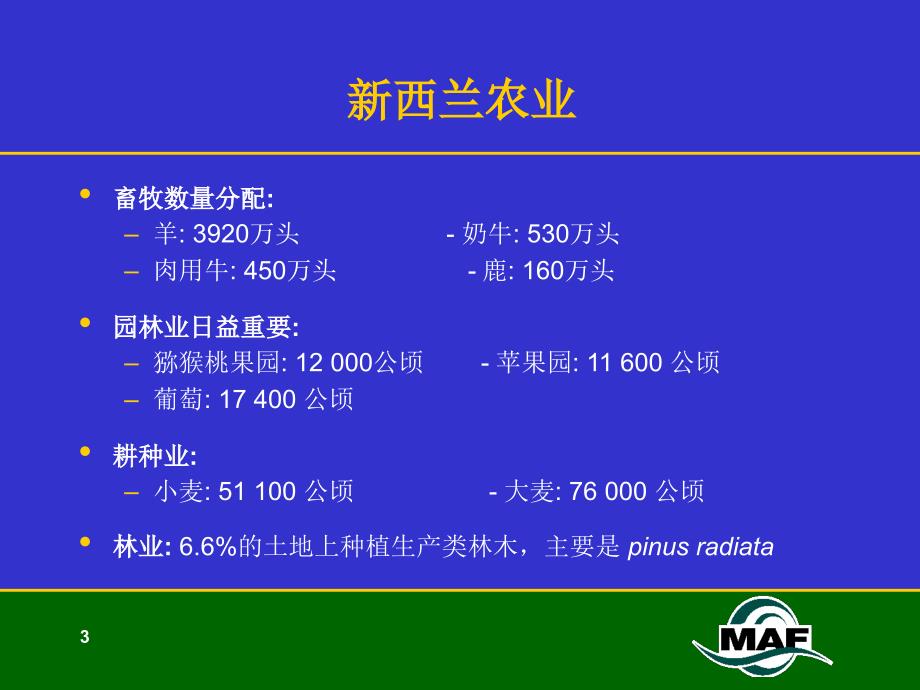 {农业与畜牧管理}新西兰农业改革的经验1)MAF_第3页