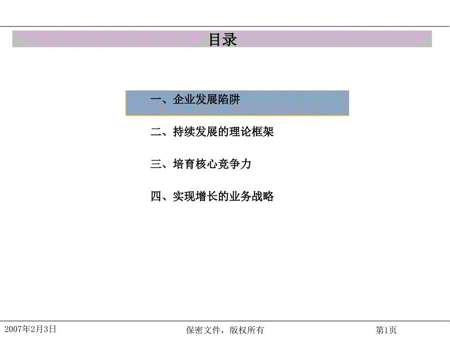 {企业发展战略}企业核心发展的基本理论_第2页