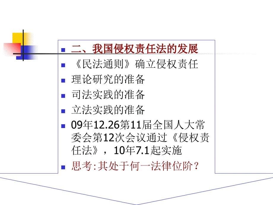 第一章侵权责任法概述杨立新版本课件_第5页