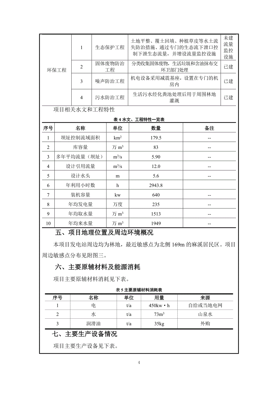 崇仁县相山镇陈坊水电站工程建设项目环评报告表_第4页