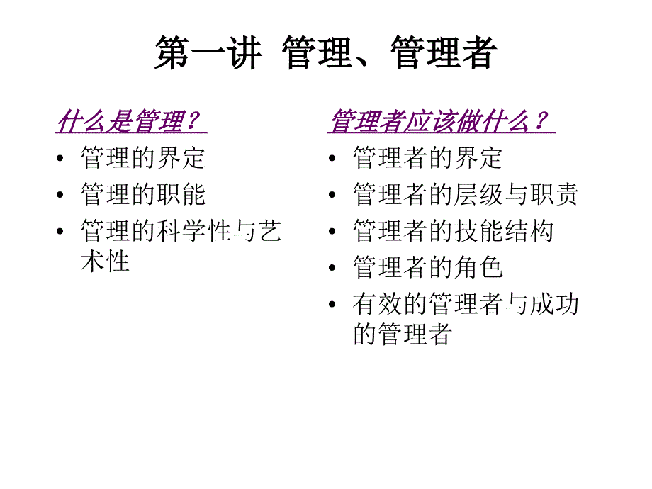 第一讲管理管理者课件_第2页