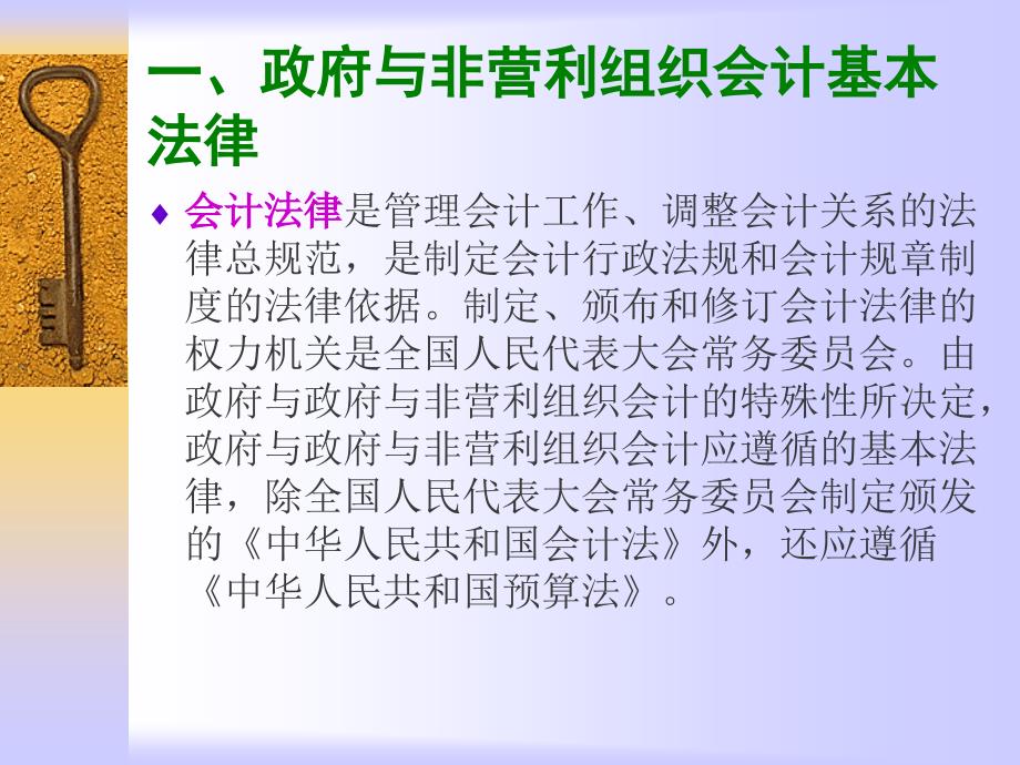 非盈利组织会计政府与非营利组织会计规范资料讲解_第3页