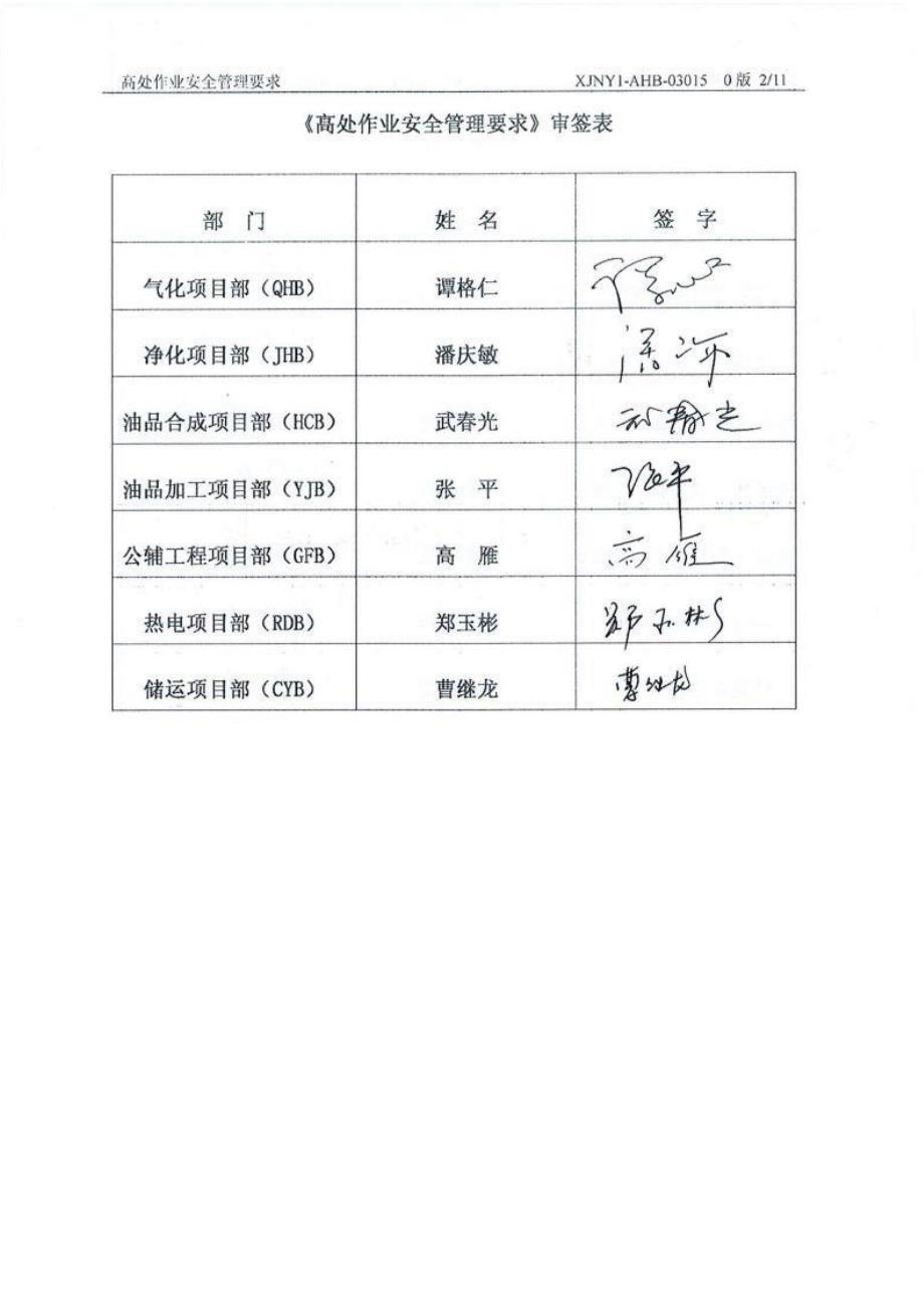 伊泰新疆能源--高处作业安全管理要求_第2页