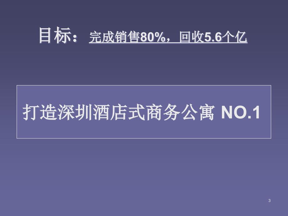 {金融保险管理}星彦某市世界金融中心公寓推广策略汇报会dingyi9228_第3页