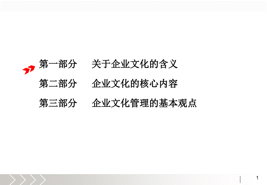 关于企业文化的含义电子教案_第1页