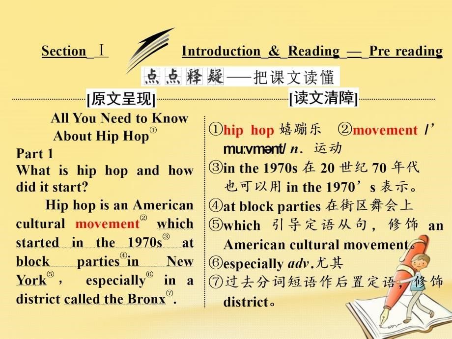 高中英语Module4MusicBorninAmericaSectionⅠIntroduction&ampamp;Reading-Pre-reading课件外研版选修7_第5页