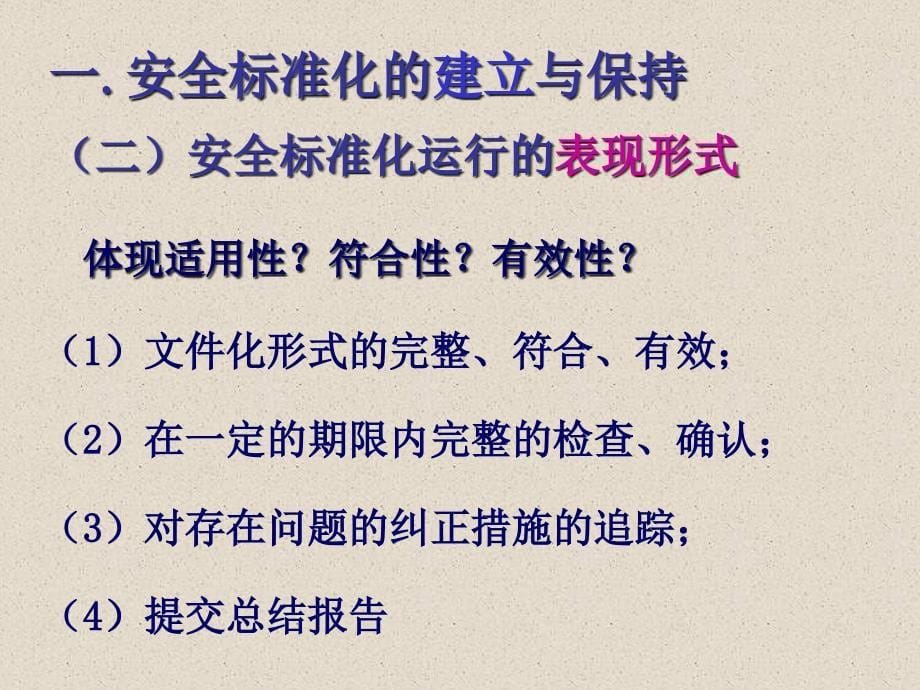 (2020年){经营管理制度}安全标准化的建立与保持_第5页