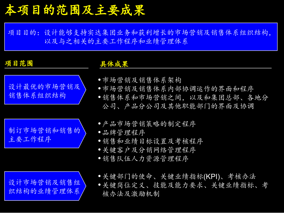 {企业管理咨询}某咨询建立高绩效的市场营销及销售组织体系_第2页