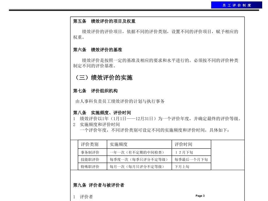 (2020年){员工管理制度}员工评价制度下载积分_第5页