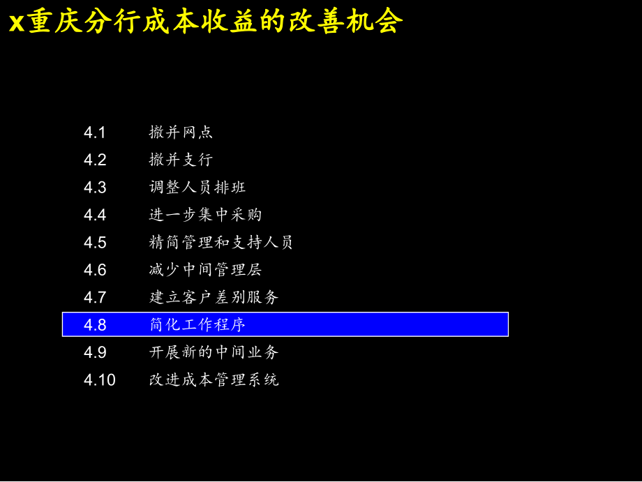 {能源化工管理}某银行管理咨询方案简化工作程序ppt177)_第1页