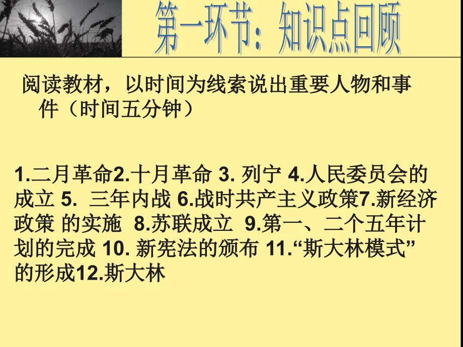 第一单元苏联社会主义道路的探索1培训课件_第2页