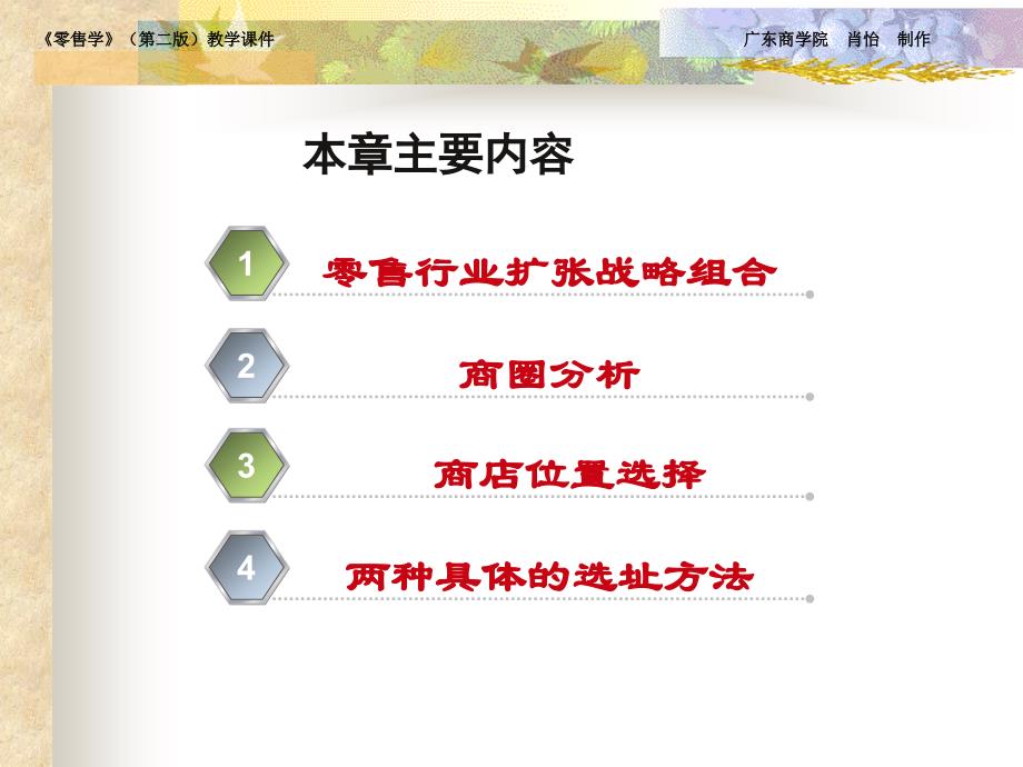 {零售行业管理}零售行业扩张战略组合策略_第2页