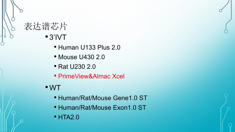 {酒类资料}Affymetrix基因芯片产品培训讲义_第4页